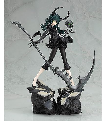 a figurine of Dead Master from black rock shooter Stock Photo - Alamy
