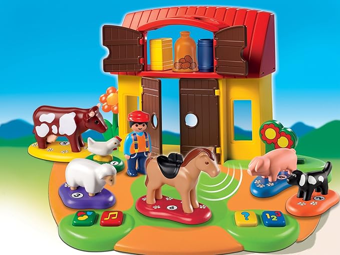 la granja de playmobil 123