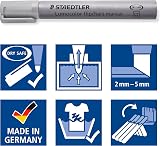 Staedtler Lumocolor Flipchart Markers Pack of 8 Assorted Colours view 7