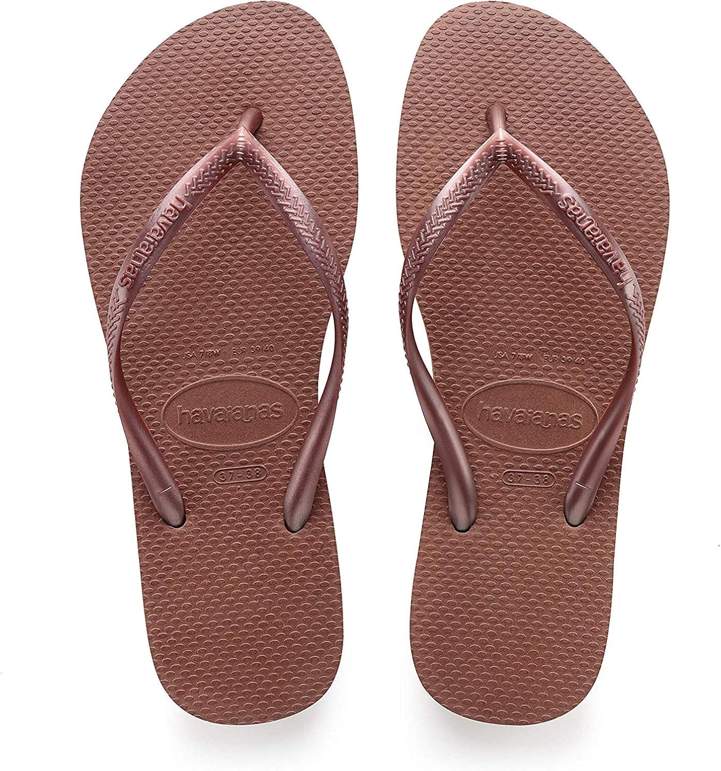 havaianas bronze slim