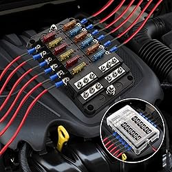 12 Way Fuse Block Waterproof Marine Fuse Holders
