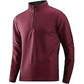 Alex Vando Mens Long Sleeve Zipper Golf Shirts Color Block Texture Polo Shirt for Men
