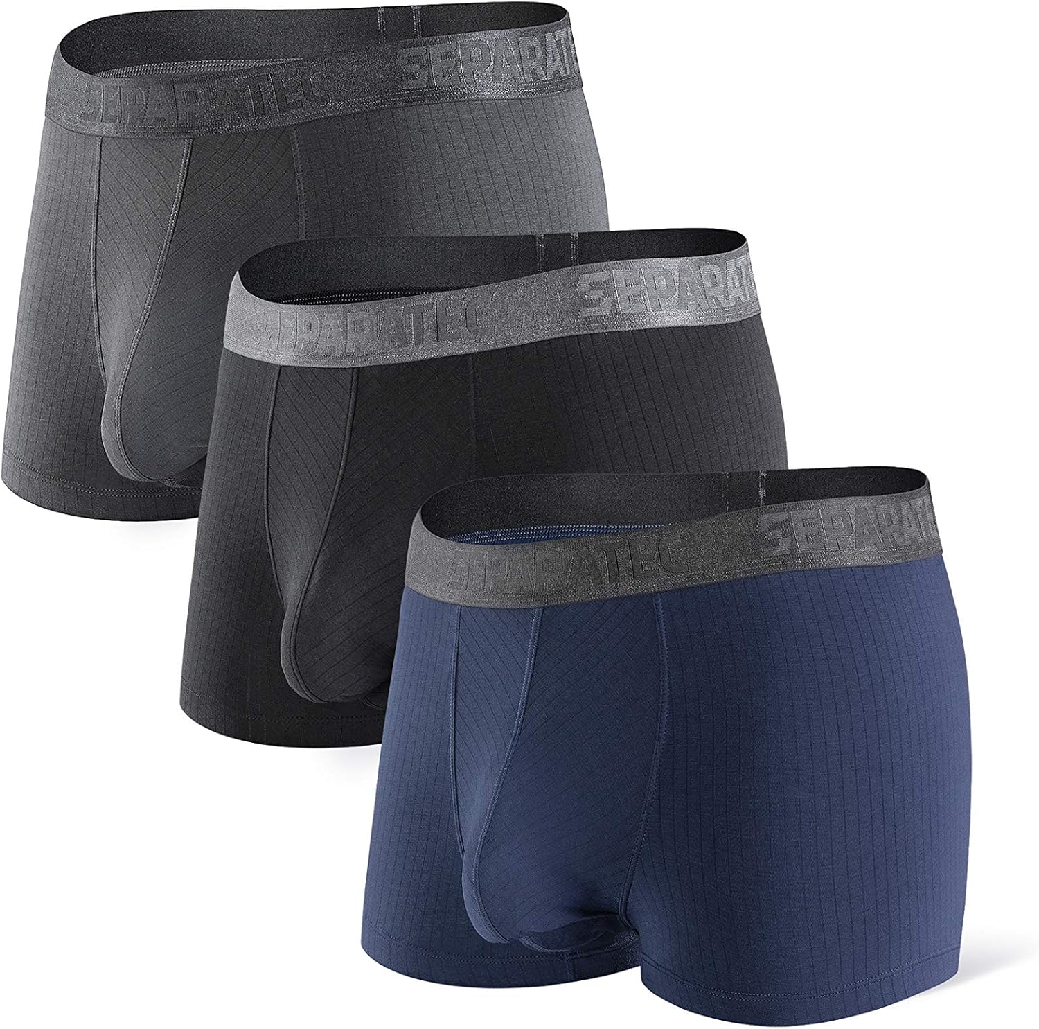 Separatec Men's Underwear Basic Bamboo Rayon Soft and