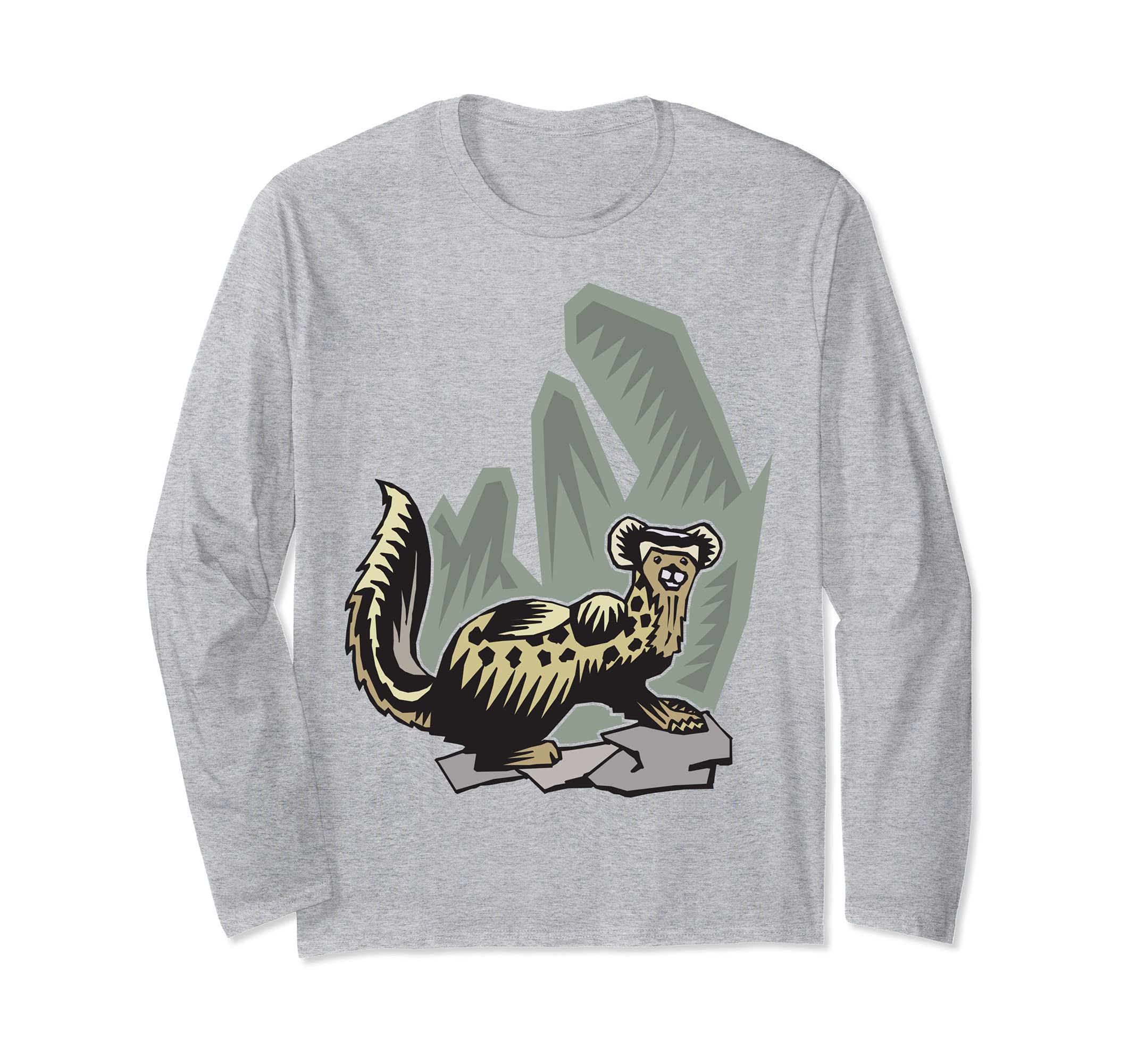 Ferret Pet Long Sleeve T-Shirt