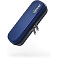 SHBC Compact Insulin Cooler Travel case for Diabetics Carrying On, Working, Office, etc. Well-Organized Small Bag for Medication Cooling Insulation Epi Pen Carrying Case with One Ice Pack Black …