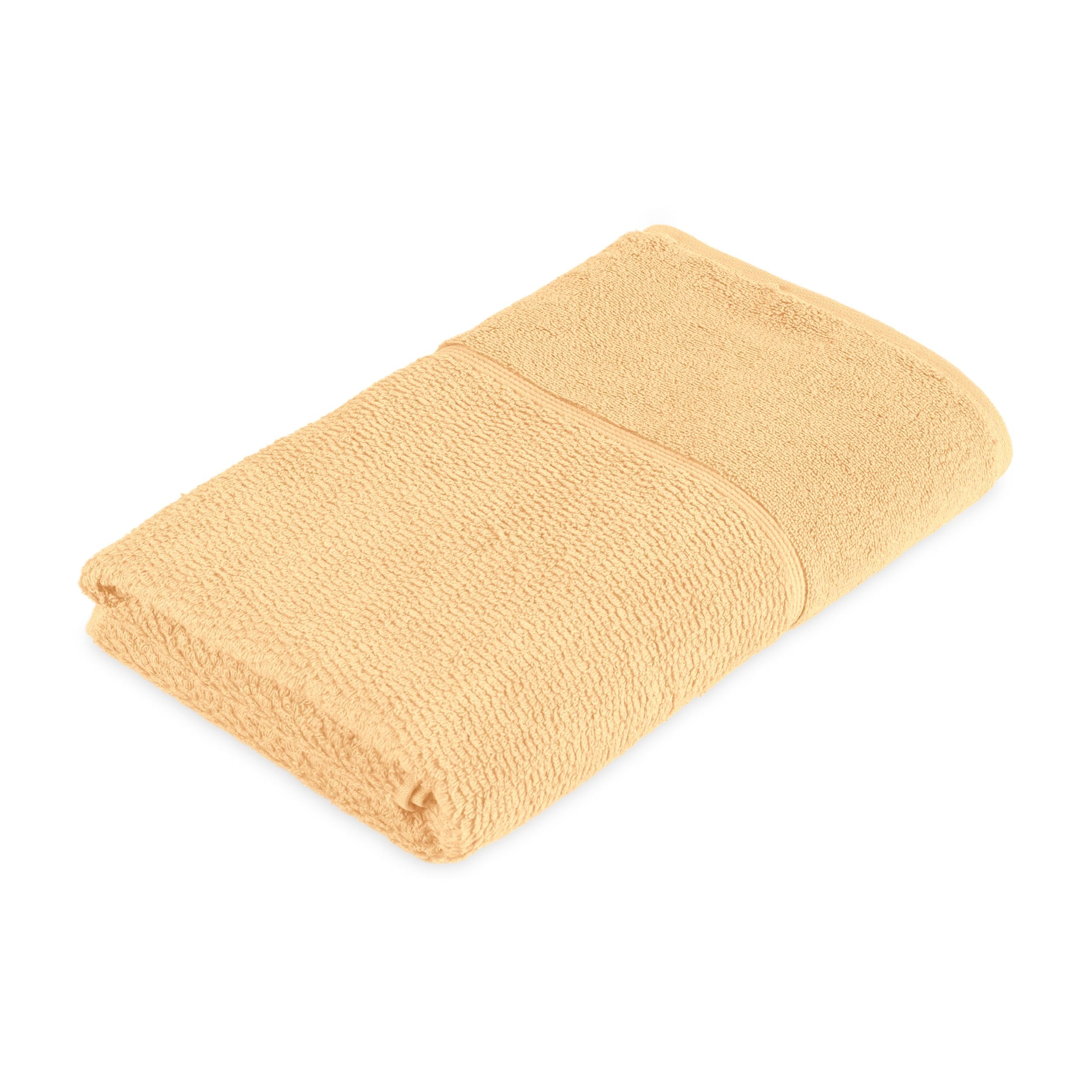 Frottana Pearl bath towel 67 x 140 cm, 100% cotton, maize
