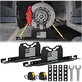 Upgraded Wheel Alignment Tool, 2 PCS Toe Alignment Tool Plates | Alignment Tool Kit for Home Garage, Without Removing Calipers, With 2 Measuring Tapes, Compatible with Most Cars and SUVs