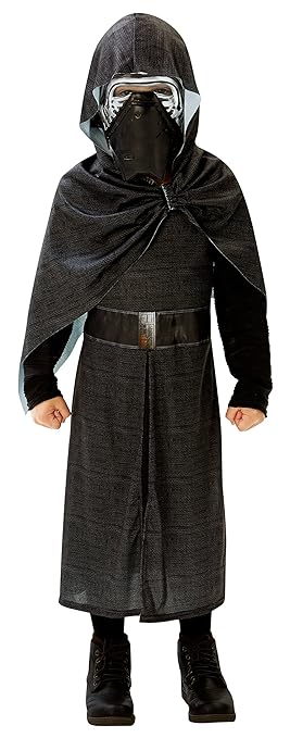 Rubie's 3620262 - EP7 Kylo Ren deluxe child, 9-10 Jahre, schwarz