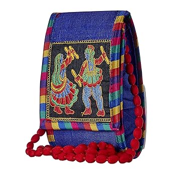 GiftingTree Fabric Multicolor Sling & Cross-Body Bag For Girls