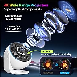 Galaxy Projector for Bedroom, HD Image Star