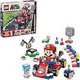 LEGO Super Mario: Mario Kart – Interactive Mario & Standard Kart Building Toy - Pretend Play Racing Playset for Boys & Girls, Ages 7+ - Kids Birthday Gift Idea - 72043
