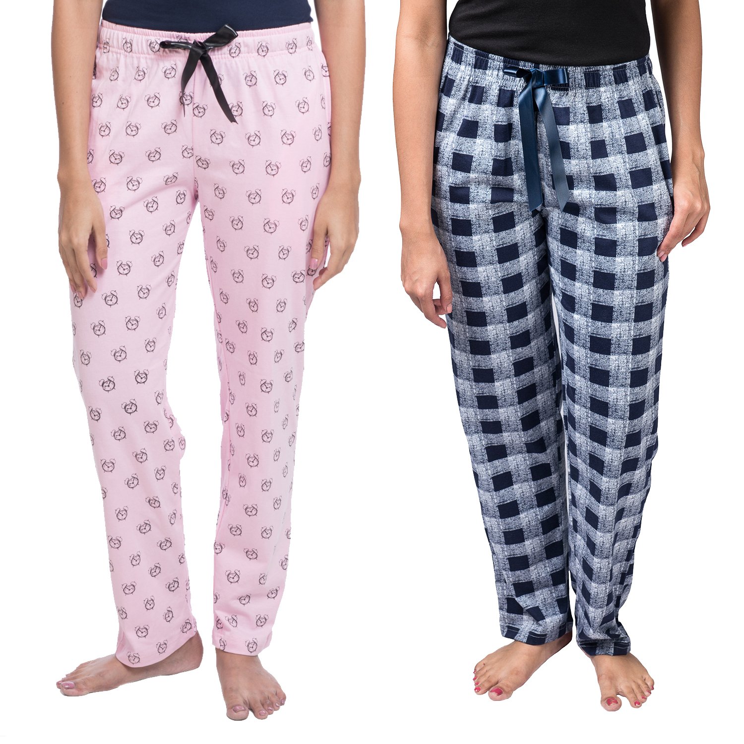 nite flite women's cotton pyjamas - pack of 2