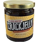 CrackJelly Sweet and Spicy Jalapeno Jam 11 Ounce Jar