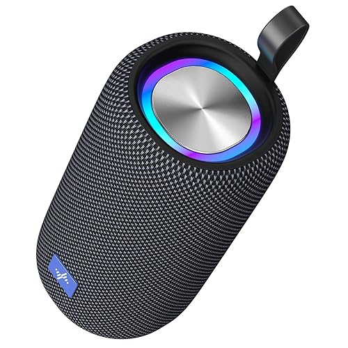 LENRUE Bluetooth Speaker, Wireless Portable Speaker with Crisp
