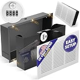 Elder Welder&reg; Hidden Wall Safe with Air Vent Cover, Combination Lock | Easy to Install, Fits Perfectly Between 16" Studs, Hidden Safe for Money
