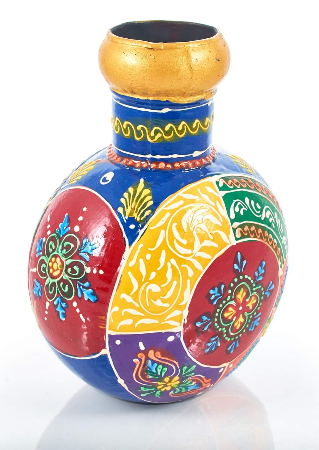 Buy Hand Painted Flower Vase Online At Low Prices In India Amazon In