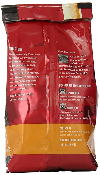 EIGHT O’CLOCK COFFEE CARAMEL MACCHIATO GROUND COFFEE, MEDIUM ROAST, 11 OUNCE (PACK OF 1) – CARAMEL, CREAMY, SMOOTH