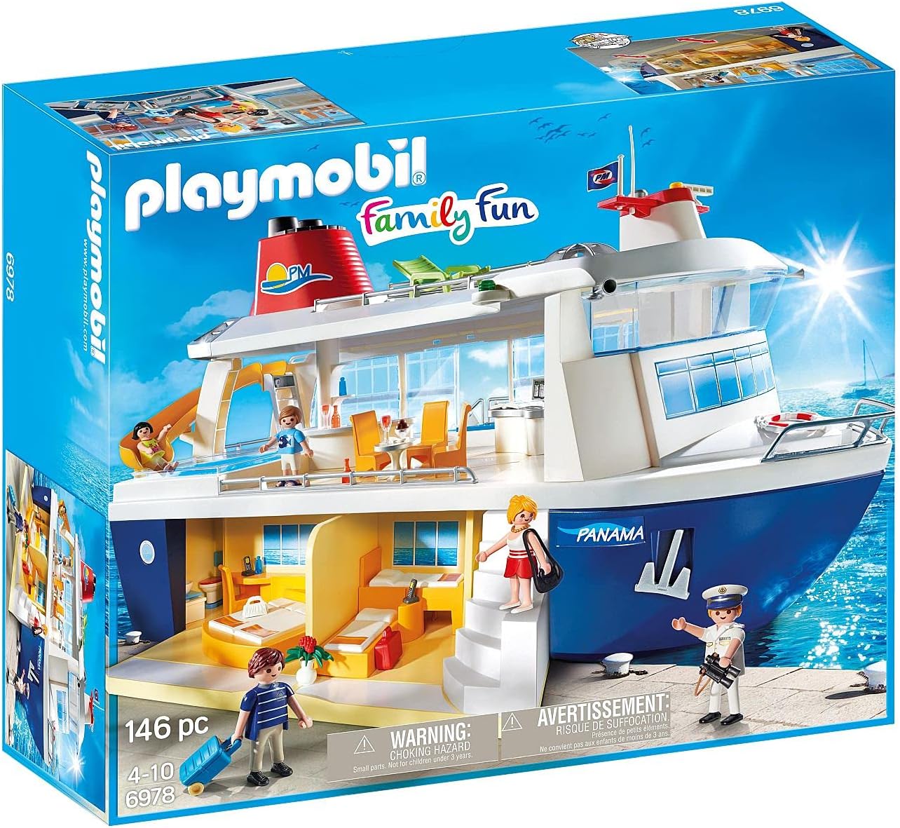 Amazon.com: PLAYMOBIL Cruise Ship: Toys 