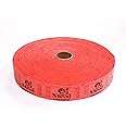 2000 Red Meal Single Roll Consecutively Numbered Raffle Tickets