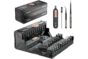 Precision Screwdriver Set with 21 Kinds of 160 Magnetic Bits, JAKEMY Multi-Bits Professional Laptop Screwdriver Repair Kit for Most Electronic Devices, Watch, Xbox, Console, Glasses, Doorbell, DIY