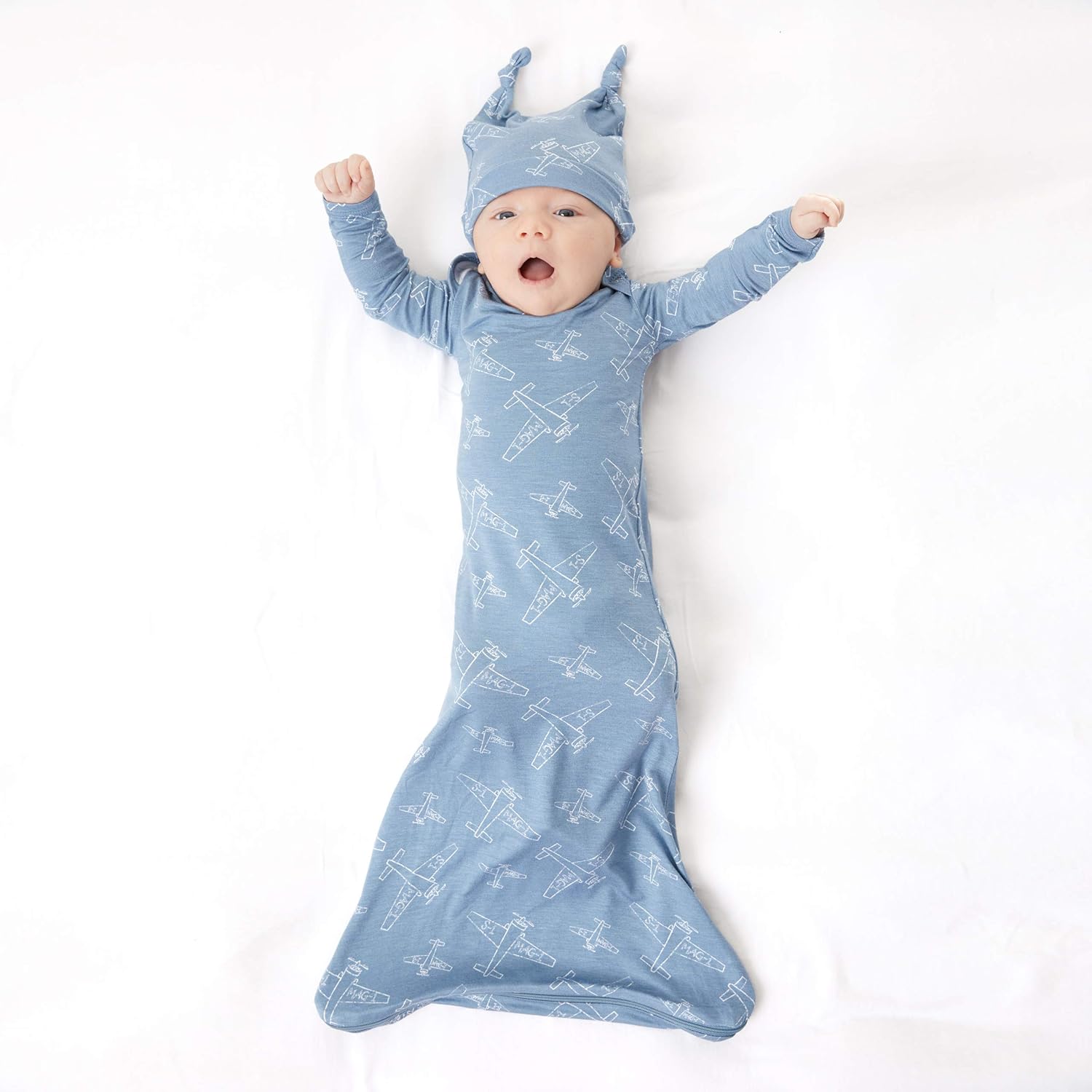 baby sleeper gowns with zipper