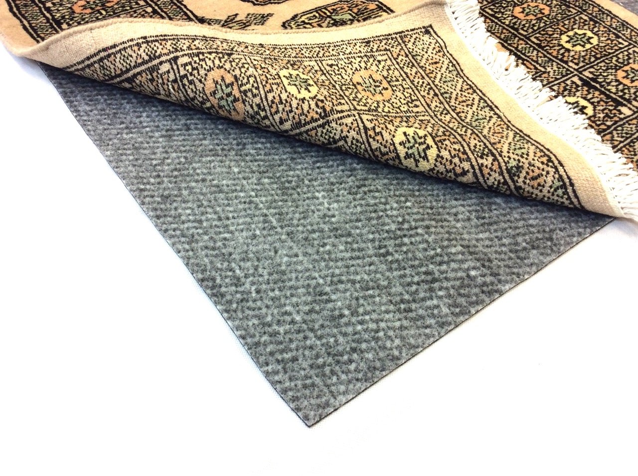 Rugstore-Outlet High Performance Premium All Surface Anti Slip Rug Gripper Underlay Dual use on Carpet and All Hard Floors (60x100cm for Rug (60x110cm)), Black — image 1
