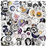60Pcs Mystical Astrology Self Stickers, Aesthetic Vintage Waterproof Stickers for Laptop,Water Bottle, Phone, Scrapbook, Luggage, Cosmic, Mystic Sticker for Teens & Adults(Astrology)