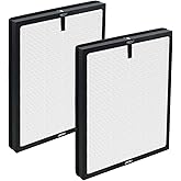 HAP603 Replacement filter Compatible with ECOSELF HAP603 Air Purifier, 3-in-1 True Air Purifier replacement filter, 2 PACK, White