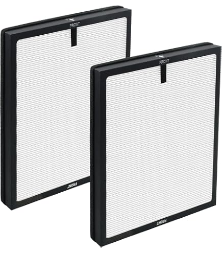 PUREBURG RFHAP603 Ersatzfilter – 4 Stück, H13 HEPA Mit Aktivkohle – Für ECOSELF HAP603 Luftreiniger