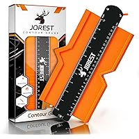 JOREST Profile Gauge Christmas Gifts Ideas (10 Inch), Stocking Stuffers for Men Dad Husband Him, Super Contour Duplicator wit