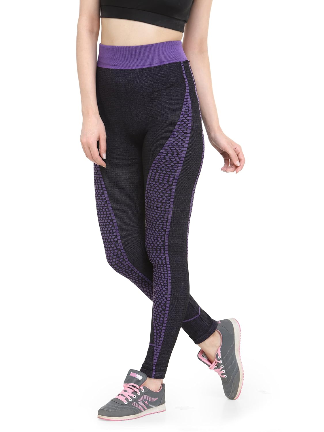 camey women's cotton tights (black_free size)