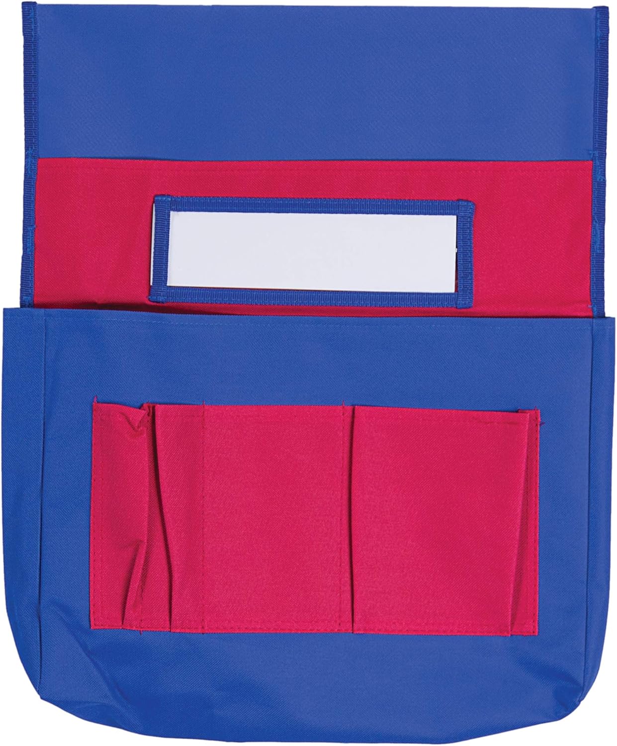 Carson-Dellosa CD-158035 Chairback Buddy Pocket Chart, Blue/Red : Classroom Pocket Charts : Office Products