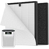 Sinnya 2 Pack 4-in-1 AP2000WF Air Filter Replacement Compatible with KNKA Air Puri-Fier 4-in-1 H13 True HEPA Filter Fit for KNKA AP2000WF Air Puri-Fier for Home Large Room Bedroom up to 1740 Ft²