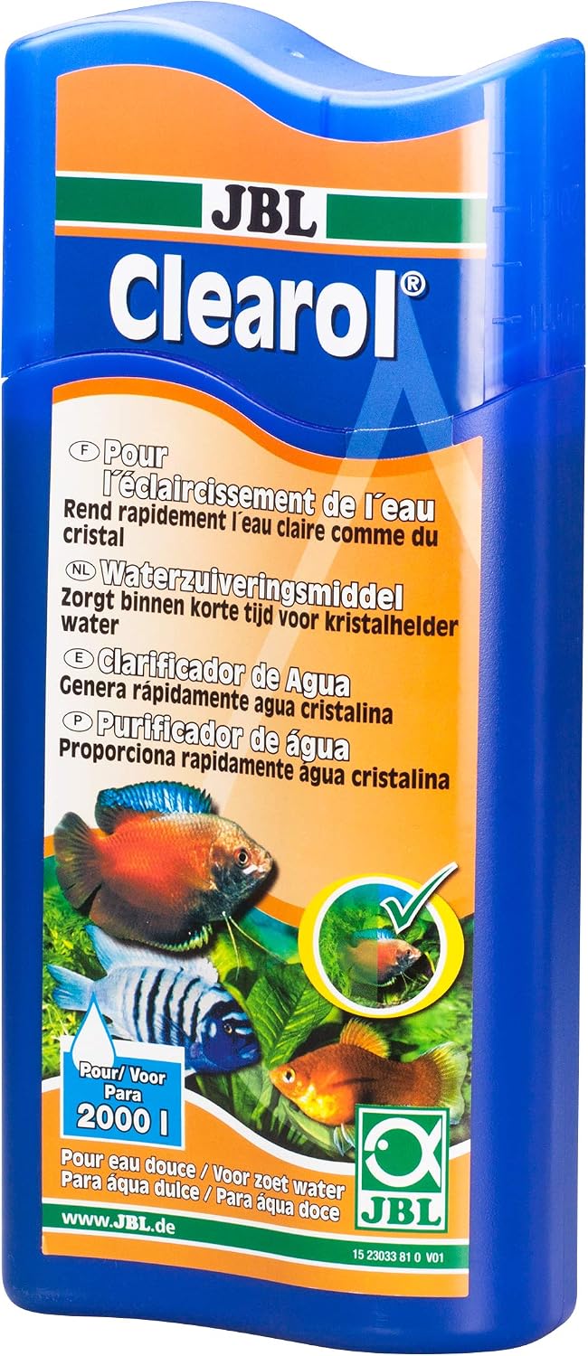 JBL Clearol Water Treatment for Aquariums (100 ml for 400 L), 500 ml