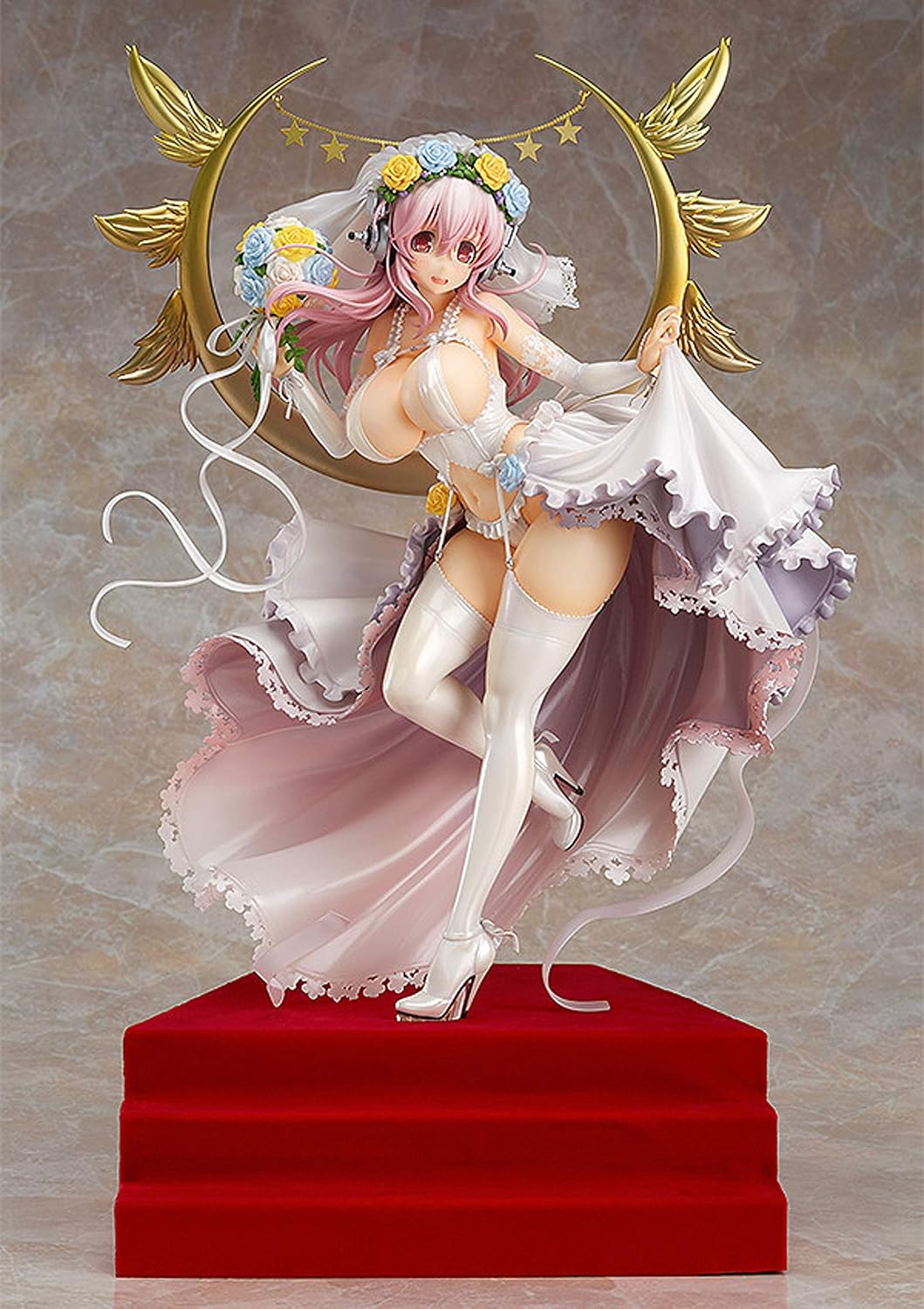 Super Sonico 10th Anniversary Wedding Figure