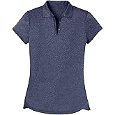 Women’s Golf Polo Shirts Short Sleeve Athletic Sports Top – Moisture Wicking, Collared, Lightweight Tee