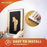 JELLYSUB 32 Pairs Medium Picture Hanging Strips White Heavy Duty view 4