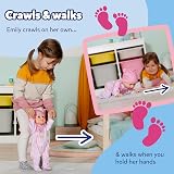 BABY born Emily Walk with Me Walking Doll 43 cm with Sound view 2