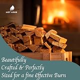 GardenCo 10kg Kiln Dried Kindling Box 4 Bags Fire Starter Wood view 6