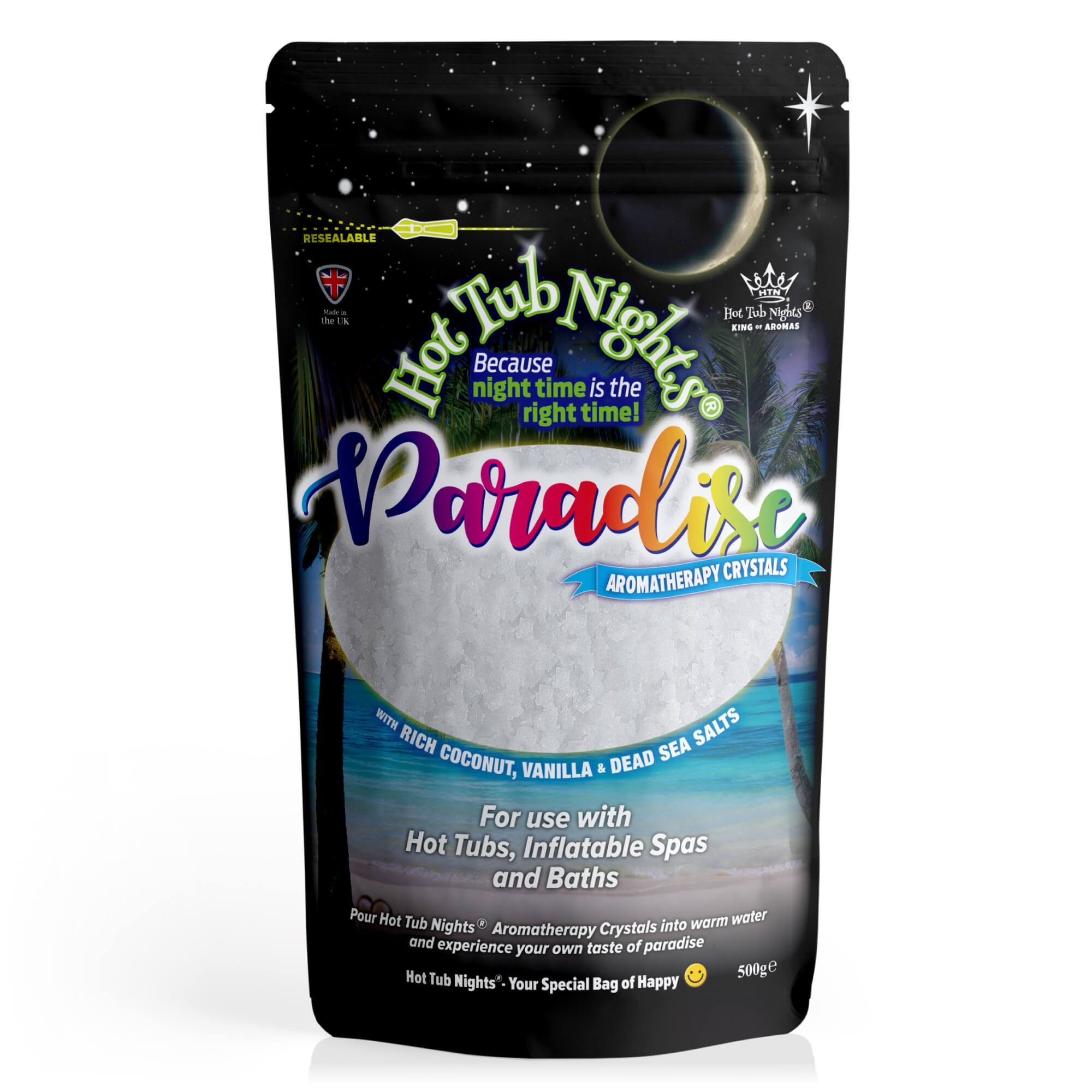 Hot Tub Nights (Paradise) Aromatherapy Crystals Vegan (500g)