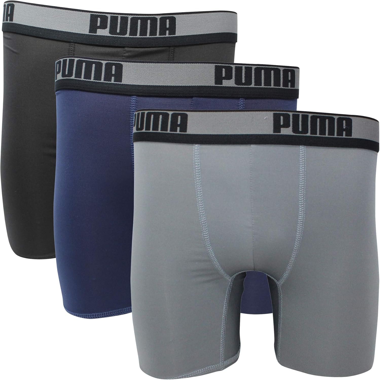 PUMA Men's 3 Pack Tech Boxer Brief at  Men’s Clothing store