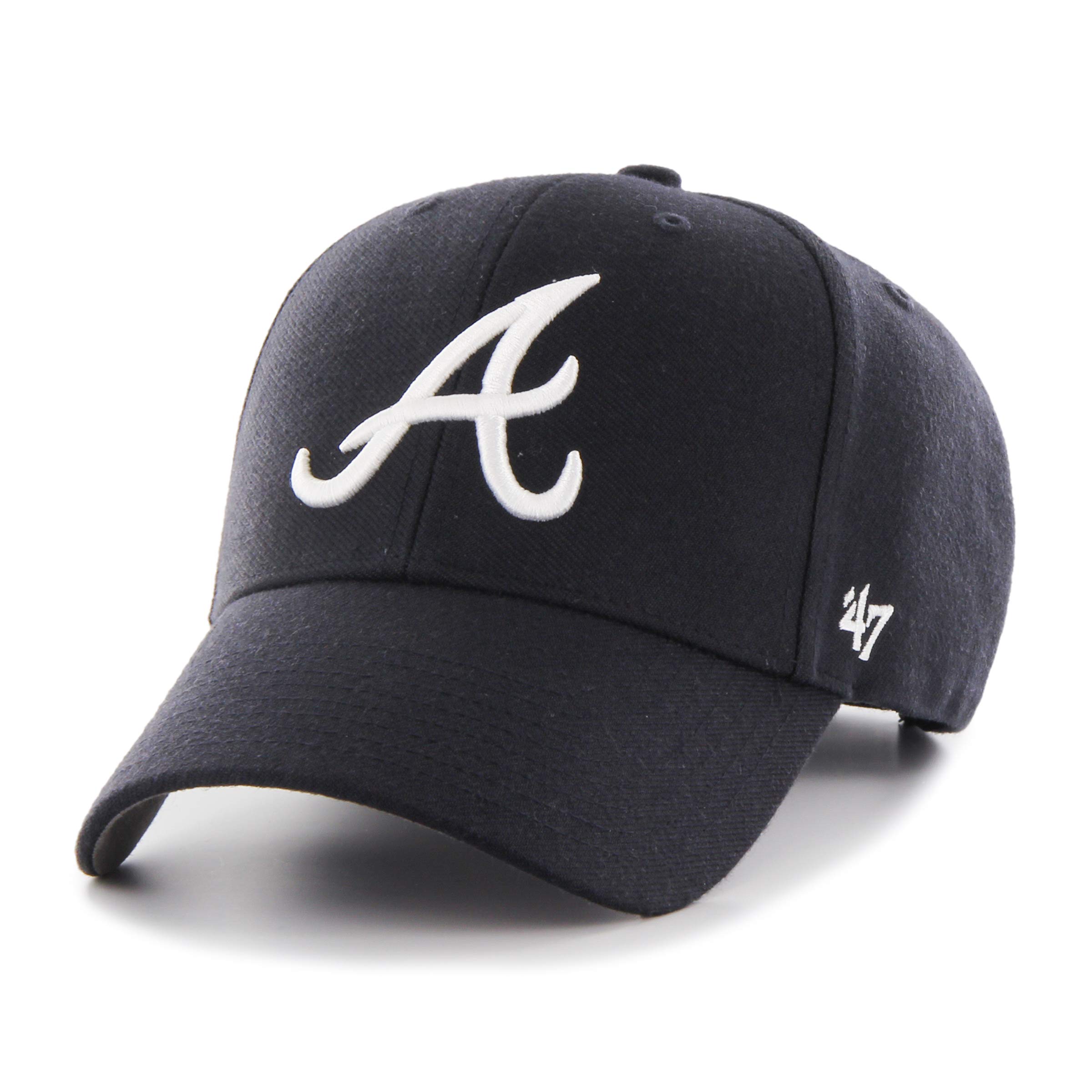 47 Atlanta Braves Adjustable Cap Mvp Mlb Navy - One-Size — image 1