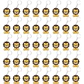 CiciBear 40 Pack Lion Party Decorations for Guests,Jungle Safari Wild Woodland Baby Shower, Kids Birthday Party Favor
