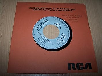 Comme Quand J Etais Mome 45 Tours Promotionnel Eddy Mitchell Amazon Fr Musique