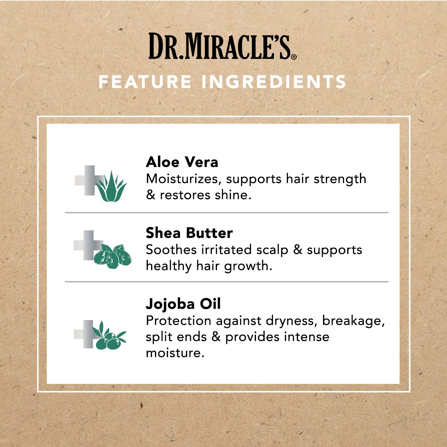 Dr. Miracle's Hot Gro Hair and Scalp Treatment - For Healthy Hair Growth & Shine, Contains Aloe, Shea Butter, & Jojoba Oil, Strengthens, Moisturizes & Conditions, 4 oz : Hair Regrowth Treatments : Beauty