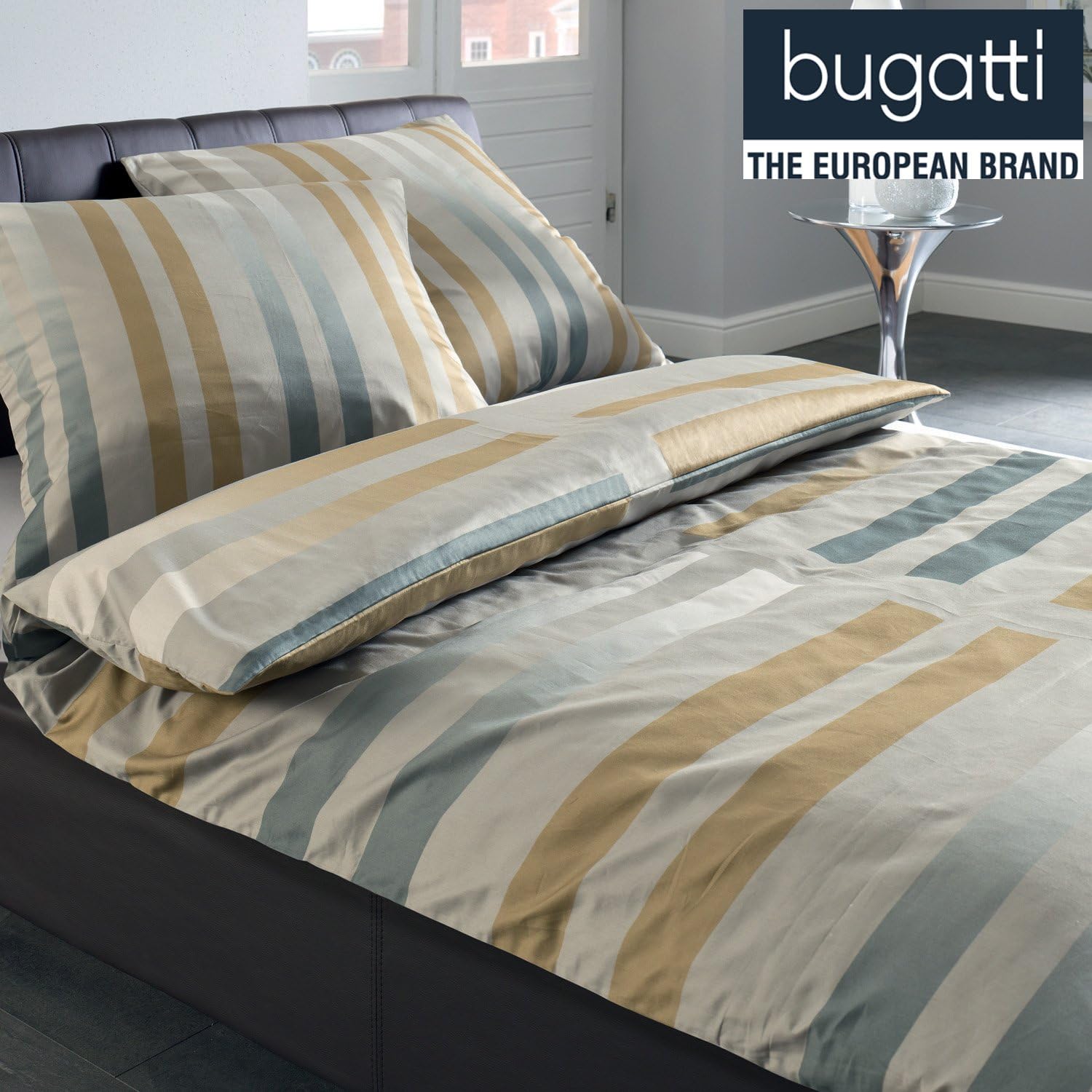 Bugatti Flanell Bettwasche 6015 320 2 Tlg 140x200 Cm 70x90 Cm Amazon De Kuche Haushalt