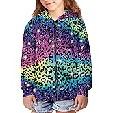 Pointodoor Zip Up Hoodie for Girls 6-16 Years Trendy Long Sleeve Hooded Sweatshirts Casual Kids Coat with Pocket