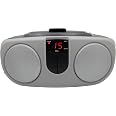 CURTIS SRCD243M-SILVER Sylvania SRCD243 Portable CD Player with AM/FM ...