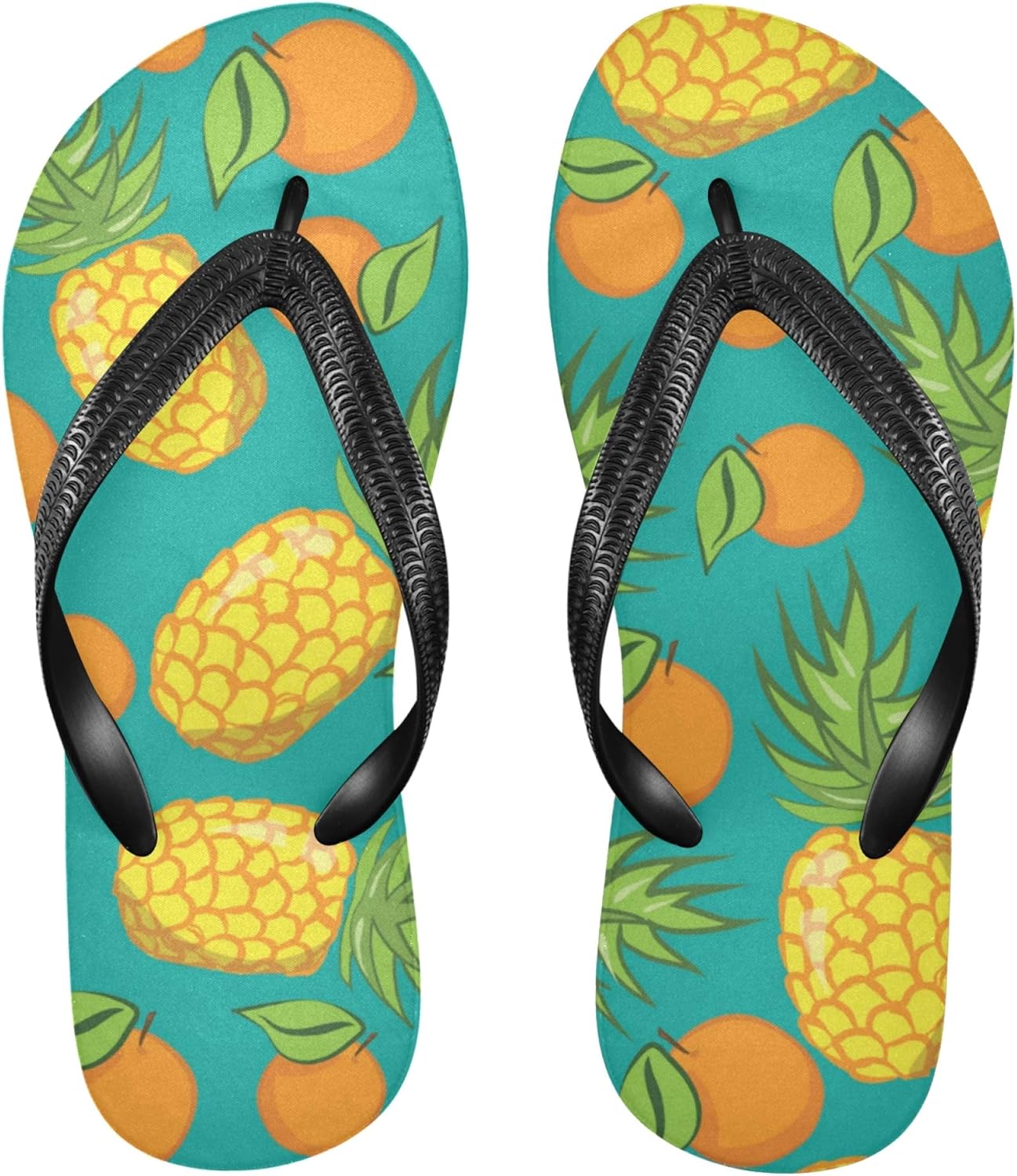Amazon.com | Flip Flops for Women and Men Rubber Foam Sole Non Slip Slipper Casual Home Bathroom 