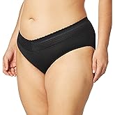 Warner's womens No Pinching No Problems Dig-free Comfort Waist With Lace Microfiber Hipster 5609j